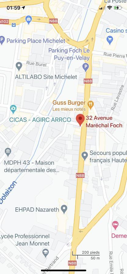 Loft Industriel En Centre Ville Le Puy-en-Velay Zewnętrze zdjęcie